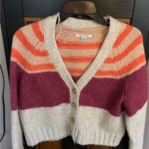 American Eagle Outfitters Multicolor Striped Cardigan